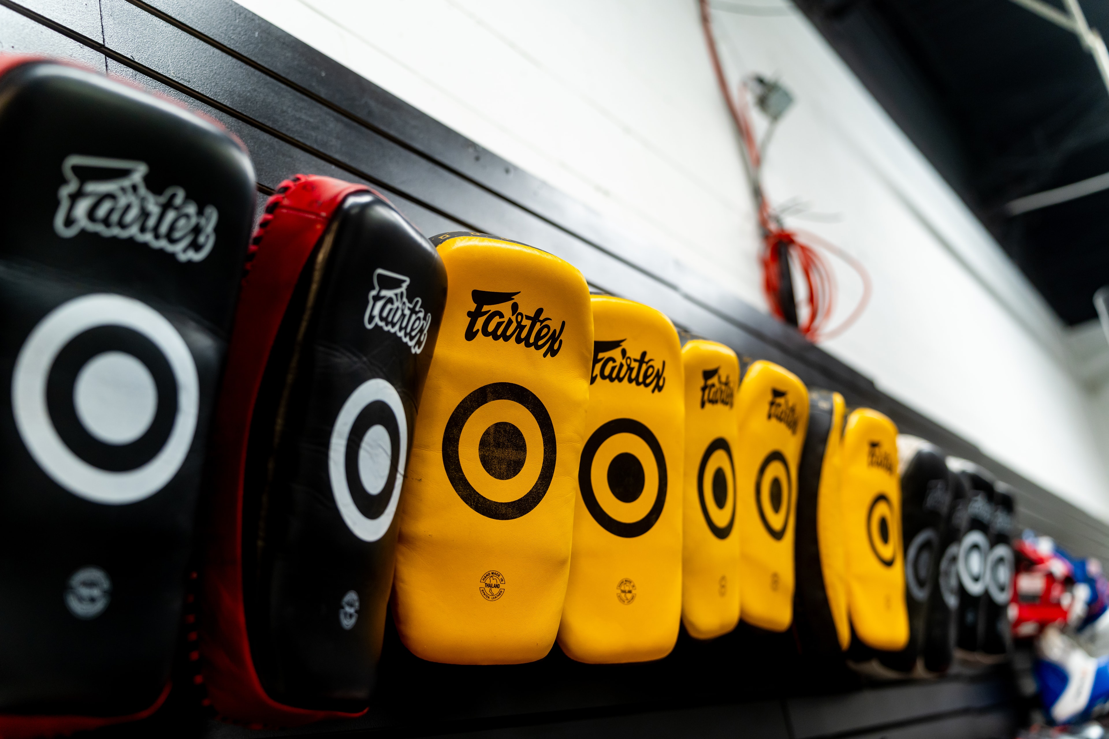 Phady's Muay Thai training pads and equipment